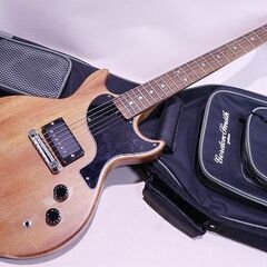 【苫小牧バナナ】希少 GORDON SMITH GS-1 ダブルカッタウェイ LP-Jrタイプ コイルタップ 軽量3kg 塗装難あり 格安 現品限り 苫小牧バナナ】希少 GORDON SMITH GS-1 ダブルカッタウェイ LP-Jr