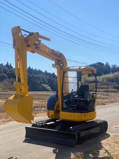 【S-0013】KOMATSU コマツ　PC58UU-3　5.5トンクラス　小旋回　ミニ油圧ショベル　ユンボ 　ブレーカー配管　バックホー　茨城県