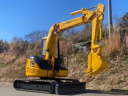【S-0013】KOMATSU コマツ　PC58UU-3　5.5トンクラス　小旋回　ミニ油圧ショベル　ユンボ 　ブレーカー配管　バックホー　茨城県