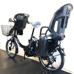 関東全域送料無料 保証付き 電動自転車　ヤマハ　パスバビー　20インチ 8.7ah 現行型　3人乗り