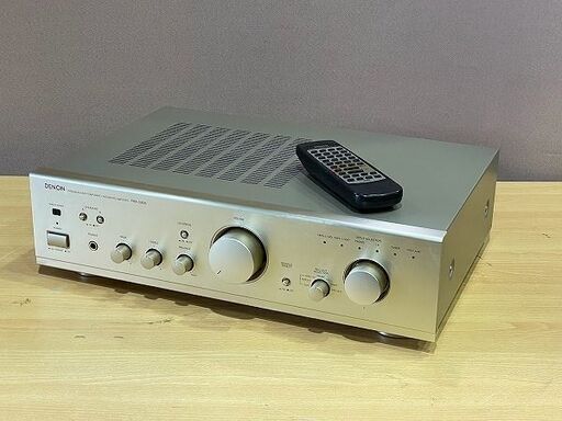 【苫小牧バナナ】DENON/デノン ステレオ プリメインアンプ PMA-390Ⅲ シングルプッシュプル回路を搭載 動作OK リモコン付き