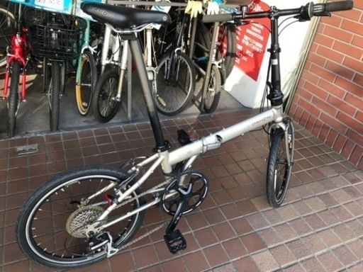 20インチ ダホン SPEED P8 クロモリフレーム 8speed アッシュゴールド