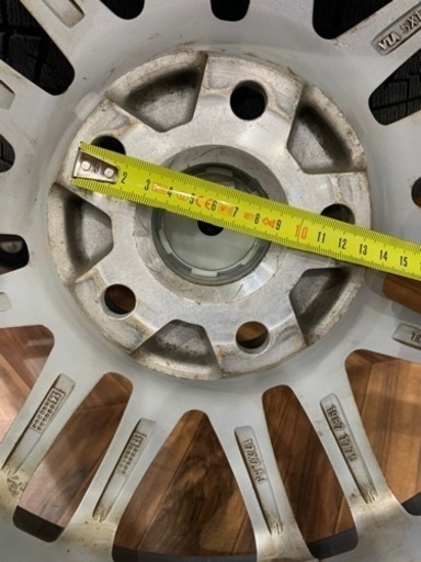 ★中古品 HAWNER W07 235/55R17 スタッドレス タイヤホイール  17×7.5J