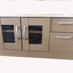 Dcm ホーマック ローボード テレビ台 ナチュラル色 扉付き 引き出し付き リサイクルバナナ藻岩 真駒内の収納家具 テレビ台 の中古あげます 譲ります ジモティーで不用品の処分