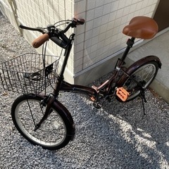 【無料】6段変速　折り畳み自転車