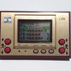 任天堂ゲームウォッチ ライオン 当時物