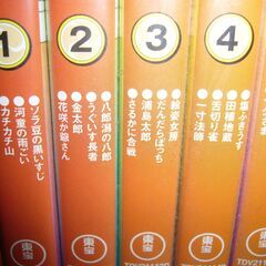 DVDまんが日本むかしばなし東宝第１集第2集10枚４０話