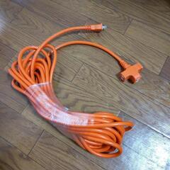 【新品未使用】3個口電源ケーブル　10メートル