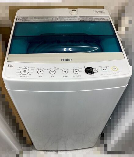 ハイアール 4.5ｋ 洗濯機 JW-C45A 2017年 D049