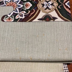 唐帯 グリーン系 未使用 15000円