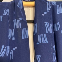 着物 藍染 小紋 身長150〜155㎝位