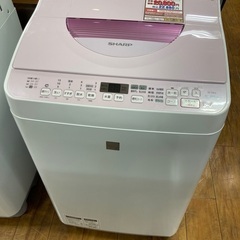 D1*67【ご来店いただける方限定】全自動洗濯乾燥機（SHARP...