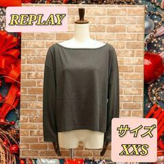 新品 秋冬/REPLAY/XXS/女性用 オーバーサイズーカット...