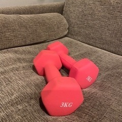 ダンベル3kg✖️2個 