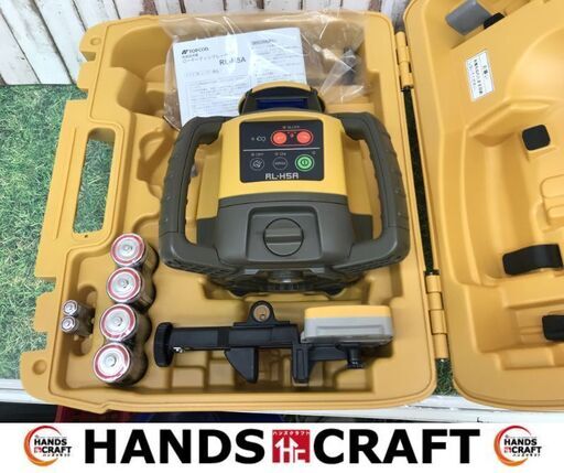 ✨トプコン 未使用 RL-H5ADB 回転レーザー 受光器付き✨うるま市田場✨