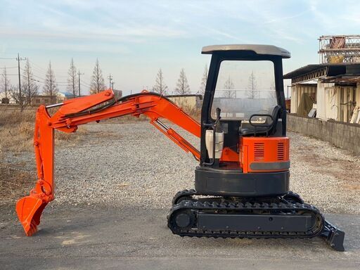 【G-0062】IHI 18UJ 2トンクラス ボーダレス　可変脚 　全塗装済 小旋回 ゴムキャタ　ミニ油圧ショベル　ユンボ　バックホー　茨城県