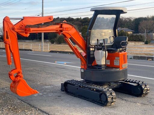 【G-0062】IHI 18UJ 2トンクラス ボーダレス　可変脚 　全塗装済 小旋回 ゴムキャタ　ミニ油圧ショベル　ユンボ　バックホー　茨城県