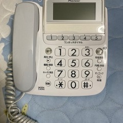 綺麗な電話機です！