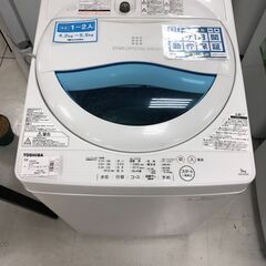 6か月間動作保証付　TOSHIBA　全自動洗濯機　5.0kg　2...