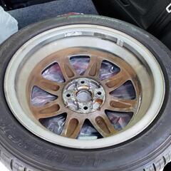 【Sold Out】スズキ HA36S アルトターボRS純正ホイール+LE MANS V 4本セット付き