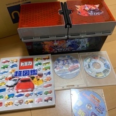 トミカ図鑑　乗り物DVD セイバーケース