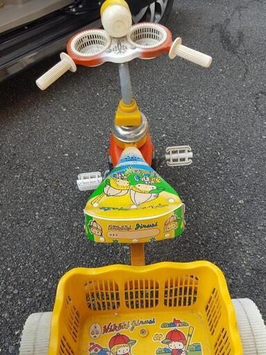 昔懐かしい ヒコーキ印の三輪車