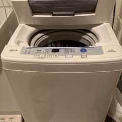 洗濯機　6㎏サイズ　（決まりました）