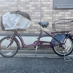 【ネット決済】フラッカーズ　子供乗せ自転車　美品