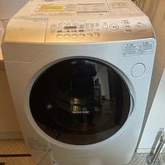 札幌発 東芝 ドラム式洗濯乾燥機 9kg/6kg 2014年 TW-Z96A2L