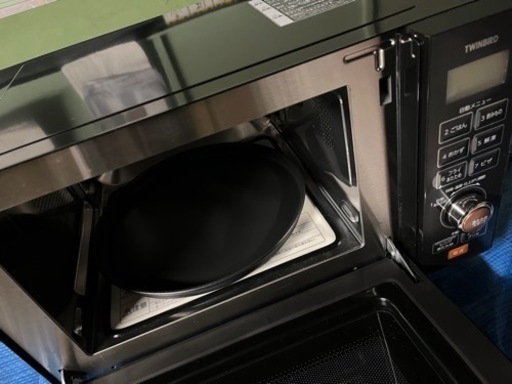 ツインバード MW－FS18B フラットオーブンレンジ 2021年製 TWINBIRD MW