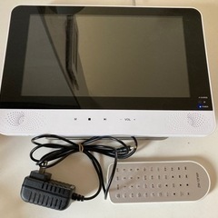 12インチ フルセグ 防水DVDプレーヤー