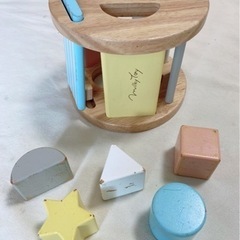 木製おもちゃ　木製ブロック　milky toy
