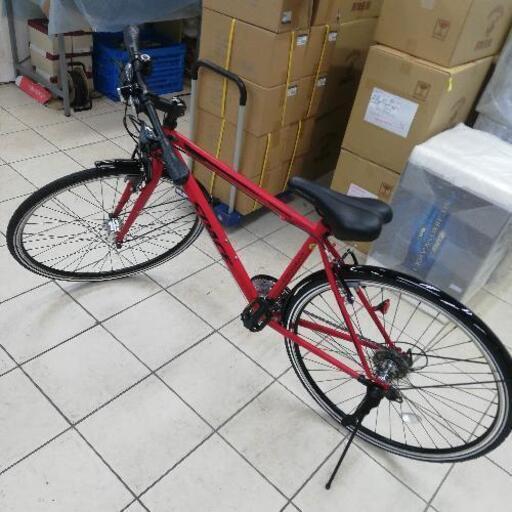 【美品】シードリーム SPACE PROGEAR クロスバイク 自転車 チャリ 21段変速 28インチ
