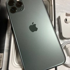 受け取りの方決まりました※iPhone11Pro 256GB ミッドナイトグリーン 