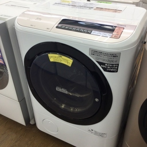 激安洗濯機送料設置無料⭐️日立ドラム式電気洗濯乾燥機⭐️ ⭐️BD-NV110BL⭐️
