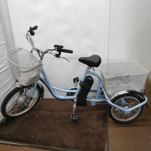 ★中古品 ミムゴ 3輪電動アシスト自転車 MG-TRM20EB アシらくチャーリー ◎