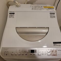 【ネット決済】【ネット決済・引き取り要】SHARP製 全自動洗濯...