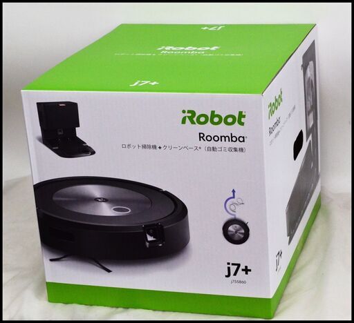 未開封 iRobot Roomba j7+ ルンバ j755860 ロボット掃除機+クリーン