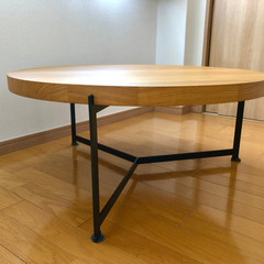 【美品】dk3 ACTUS PLATEAU リビングテーブル ローテーブル 80cm