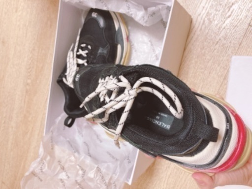Balenciaga TripleS Black (女性のスニーカー) (値下げした)