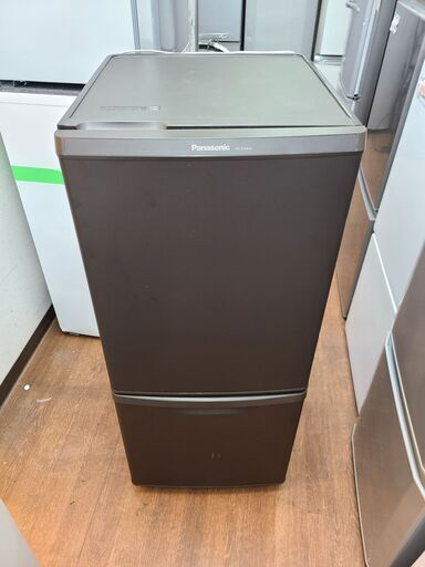 お買い得品‼　●63●　パナソニック　２ドア冷蔵庫　NR-B14BW-T形　2019年製　容量１３８L　ビターブラウンカラー　【リサイクルショップどりーむ天保山店】