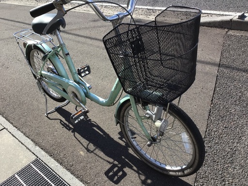 グリーン20インチ整備済中古自転車