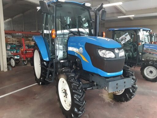 鳥取発　トラクター　NEW　HOLLAND：クボタ　T2.65：MR65　65ps　338ｈ　ｓ/ｎ：30281　ロータリー　ニプロ　MXR2210