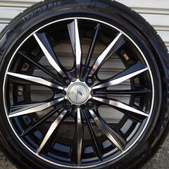 コンパクトカーに！　16インチ 4本　4穴　PCD100 ホイールにガリ傷無し！