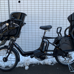 YAMAHA PAS kiss ブラック 前後タイヤ新品 バッテリー新品 新基準電動 