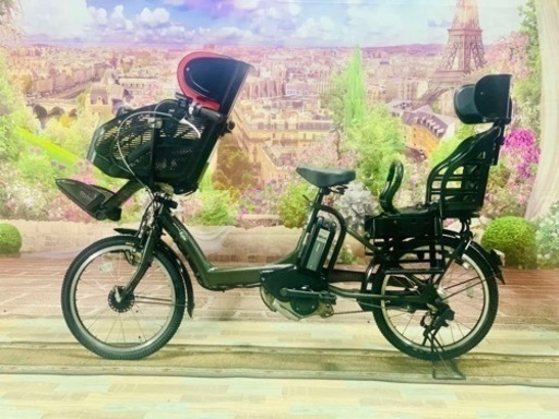 D33D電動自転車M63M/長生き8アンペア/保証/新品タイヤ/ヤマハ