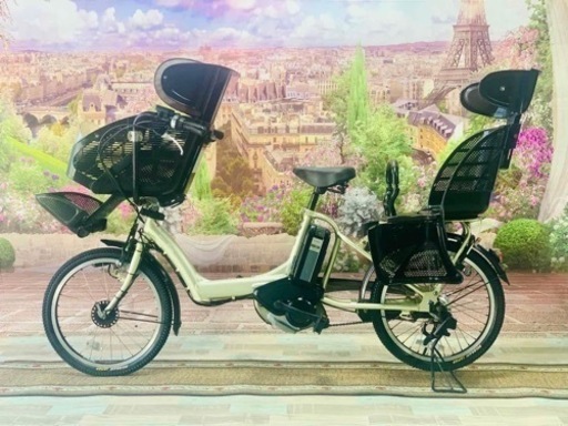 D専用です。33D電動自転車M75M/長生き8アンペア/一年保証/新品タイヤ/ヤマハ