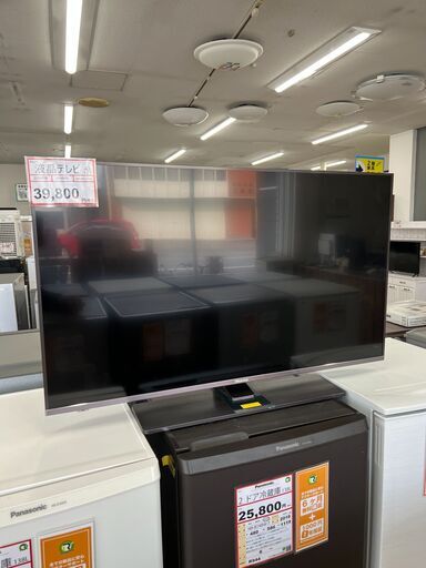 液晶テレビ 探すなら「リサイクルR」❕ インターネット接続OK❕ 43インチ❕  ゲート付き軽トラ”無料貸出❕購入後取り置きにも対応 ❕R1471