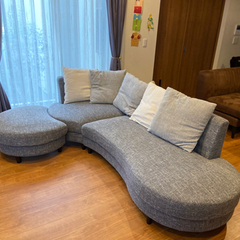 カウチソファ【引取希望※近隣の場合要相談】 - 家具