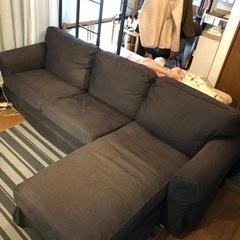【ネット決済】IKEA3人掛けソファ